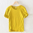 Gabriel | Men's Slim Fit Raw Edge Retro T-Shirt
