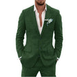 Damian | Men's Tailored Slim-Fit Linen Suit Set