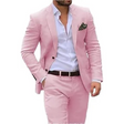Damian | Men's Tailored Slim-Fit Linen Suit Set
