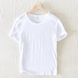 Gabriel | Men's Slim Fit Raw Edge Retro T-Shirt