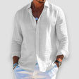 Marlo | Men's Lightweight Linen Long Sleeve Shirt