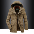 Dorian | Men's Military Winter Parka with Fleece Lining & Hood