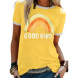 Emery | Women's Short Sleeves Graphic T-Shirt with Contrast Trim