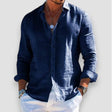 Marlo | Men's Lightweight Linen Long Sleeve Shirt