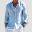 Marlo | Men's Lightweight Linen Long Sleeve Shirt