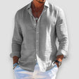 Marlo | Men's Lightweight Linen Long Sleeve Shirt