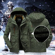 Dorian | Men's Military Winter Parka with Fleece Lining & Hood