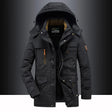 Dorian | Men's Military Winter Parka with Fleece Lining & Hood