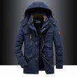 Dorian | Men's Military Winter Parka with Fleece Lining & Hood